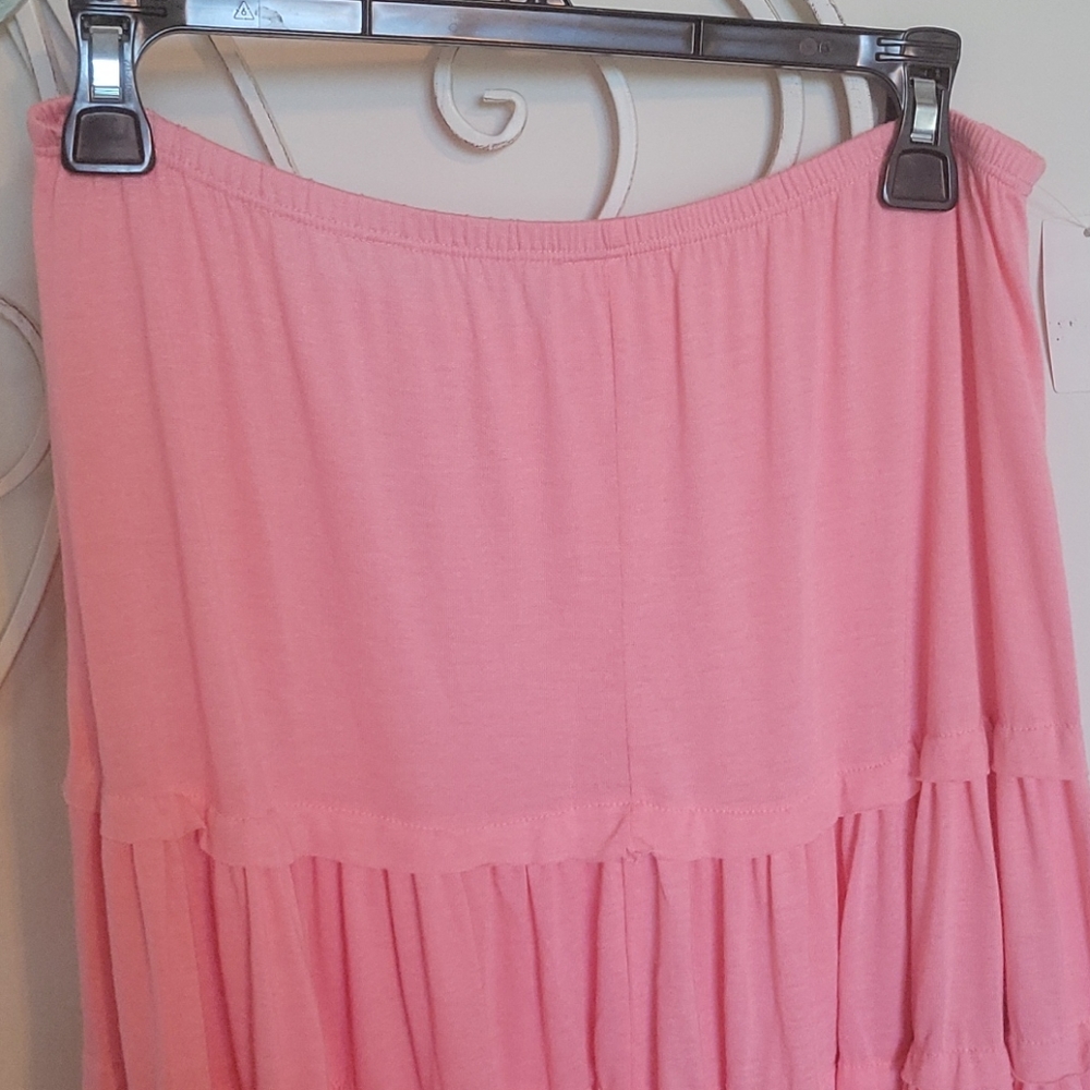 Long Flowy Full Ruffle Skirt - Picture 7 of 8